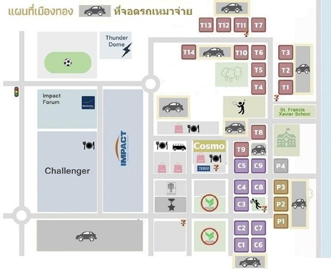 Popular Condo C6 Nonthaburi Exterior photo